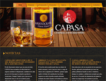 Tablet Screenshot of capasa.com.py